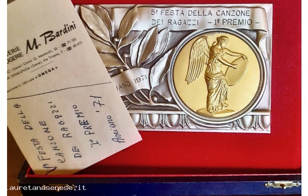 1971 - 1° Premio per il vincitore del Festival della Canzone dei Ragazzi